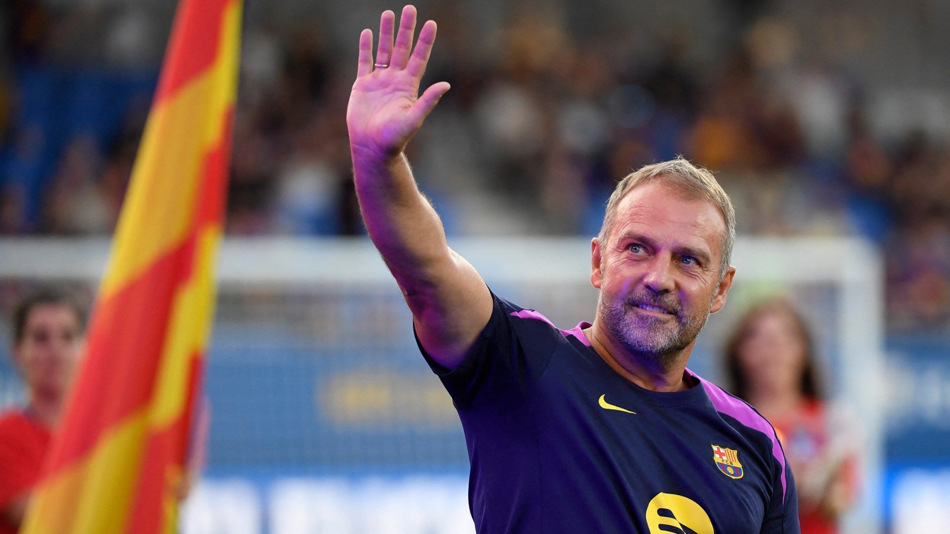 Hansi Flick Expresses Satisfaction in Challenging Real Madrid While Lamenting Frenkie de Jong’s Suspension After Barcelona’s Dominant Victory Over Celta