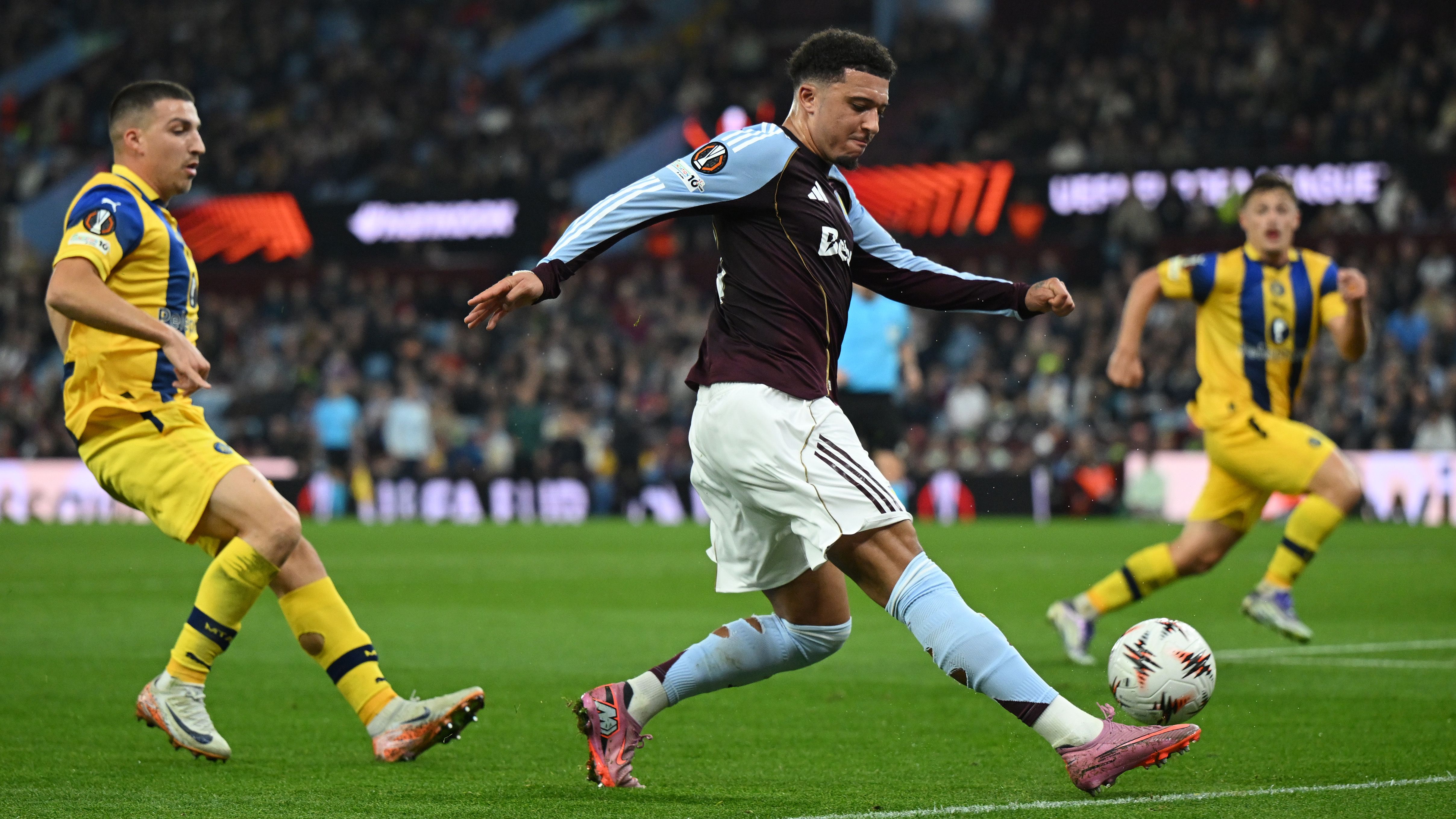 Jadon Sancho Faces Criticism for Underwhelming Performance in Rare Start for Aston Villa Following Manchester United Struggles