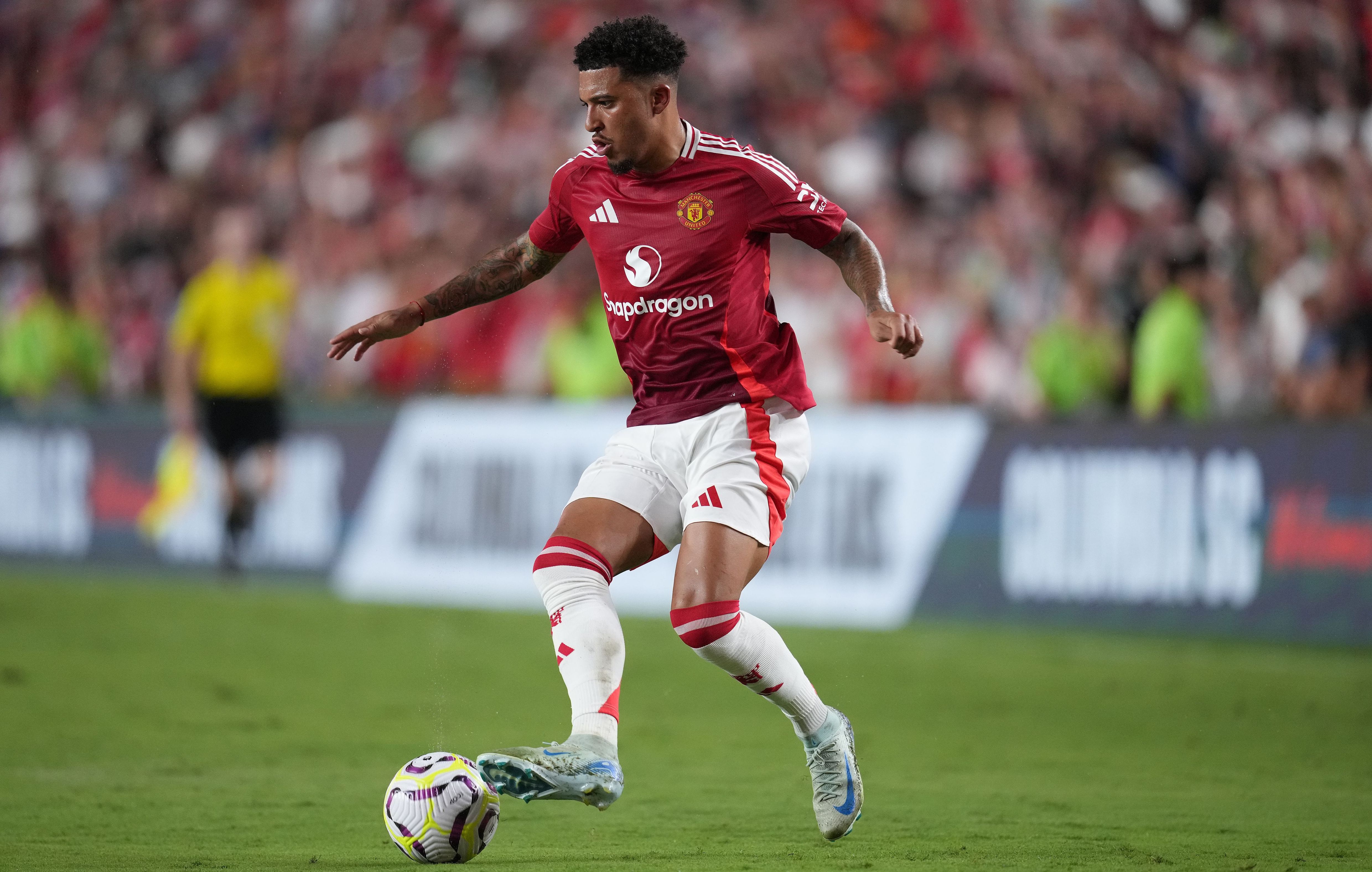 Jadon Sancho Faces Criticism for Underwhelming Performance in Rare Start for Aston Villa Following Manchester United Struggles