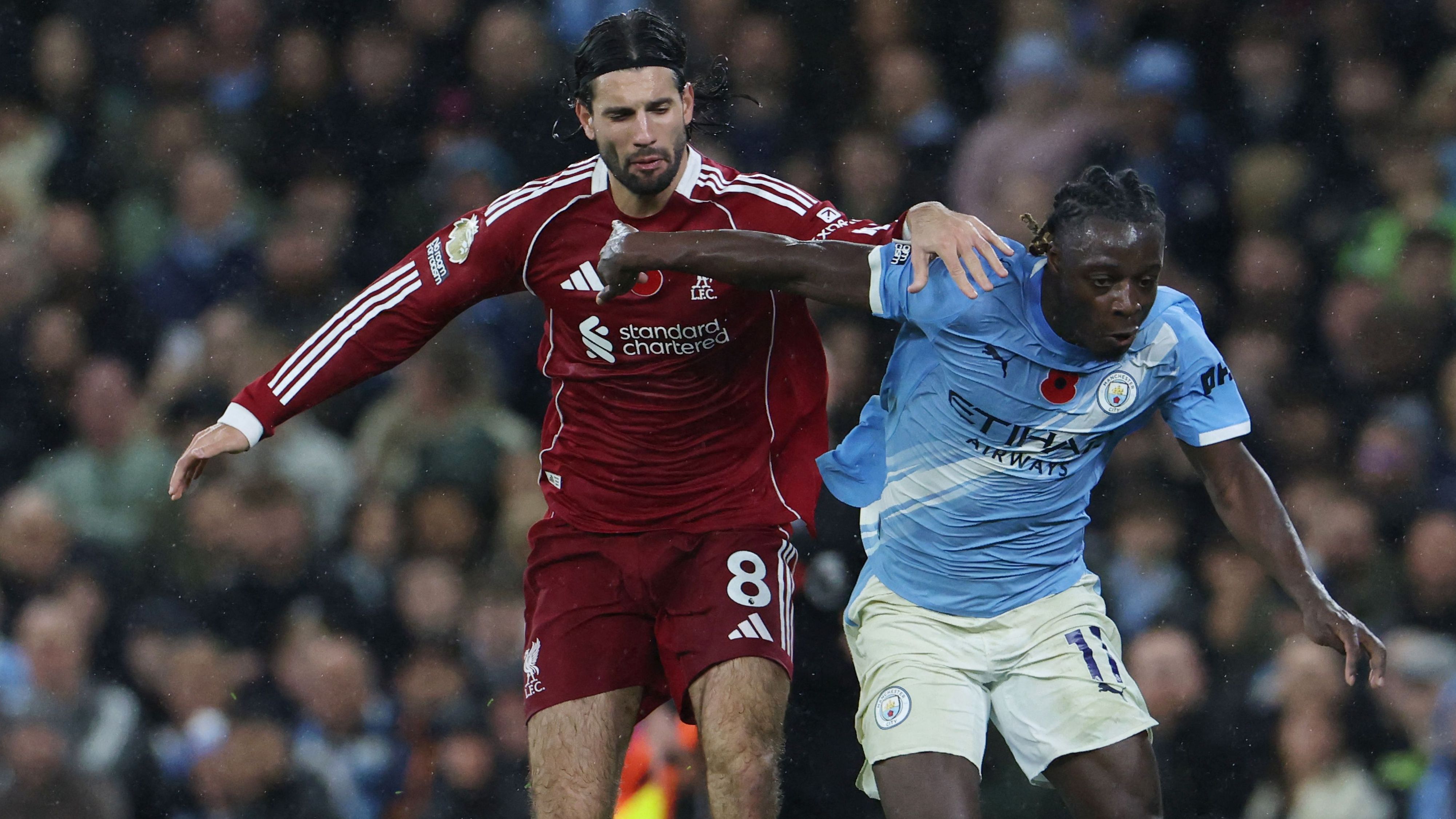 Liverpool Player Ratings vs Manchester City: Defenders Konate and Bradley Struggle as Forward Line Falls Short in Costly Premier League Defeat