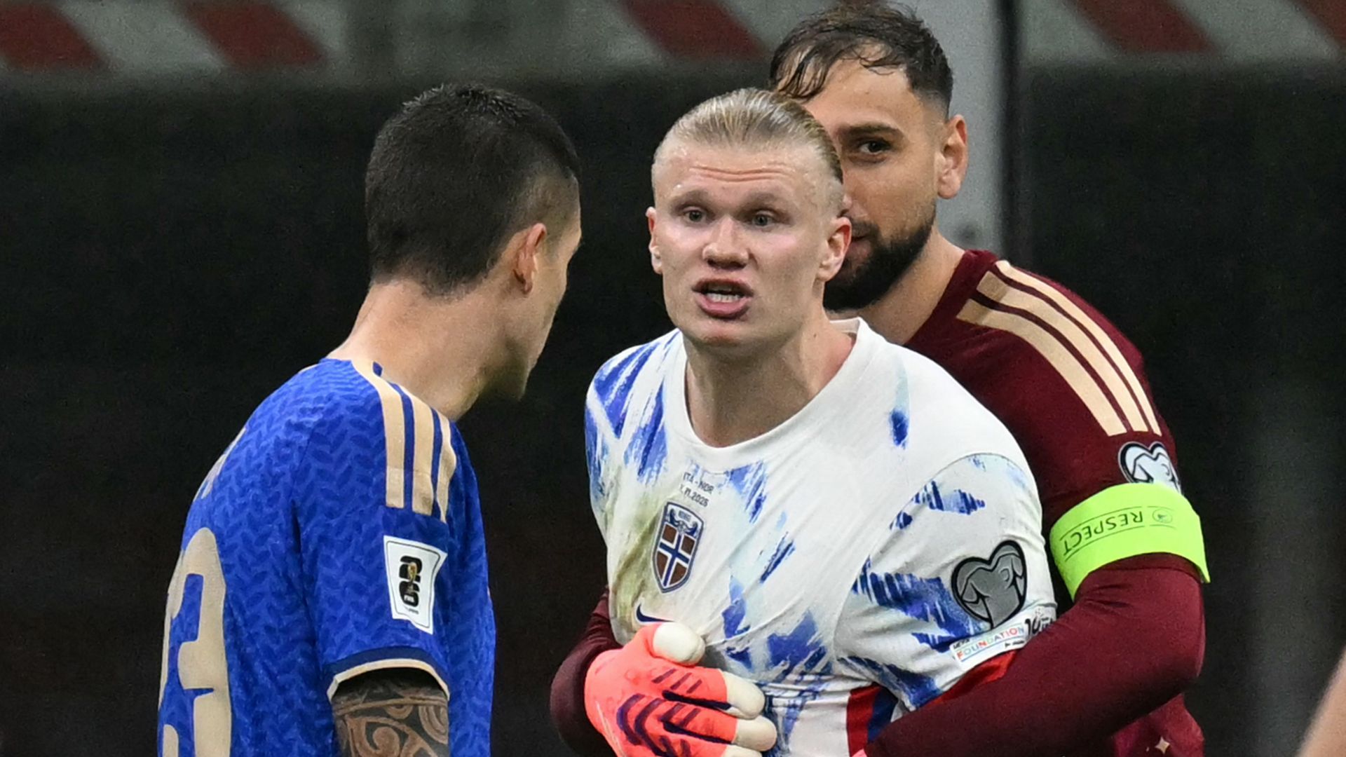Explained: The Circumstances Behind Erling Haaland Being Restrained by Teammate Gianluigi Donnarumma During His Dispute with an Italian Player