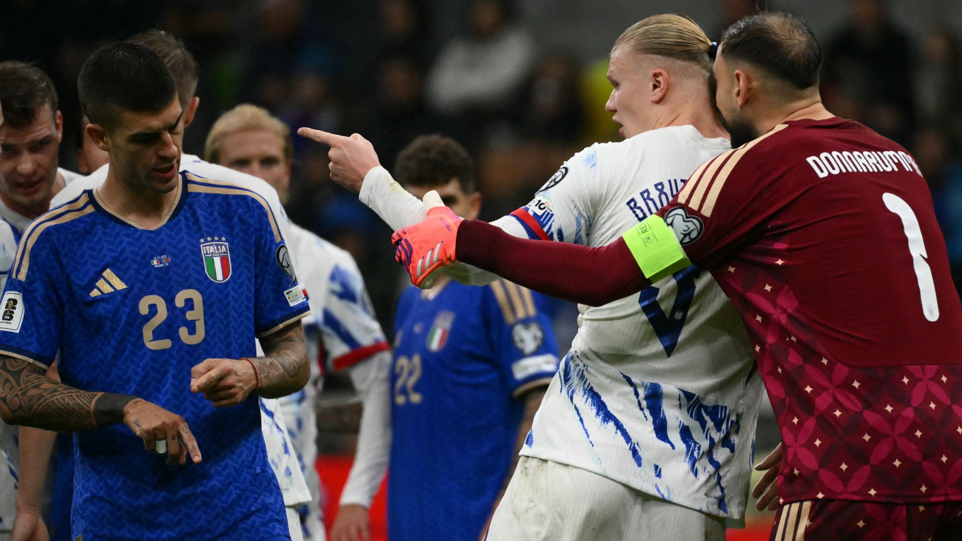 Explained: The Circumstances Behind Erling Haaland Being Restrained by Teammate Gianluigi Donnarumma During His Dispute with an Italian Player