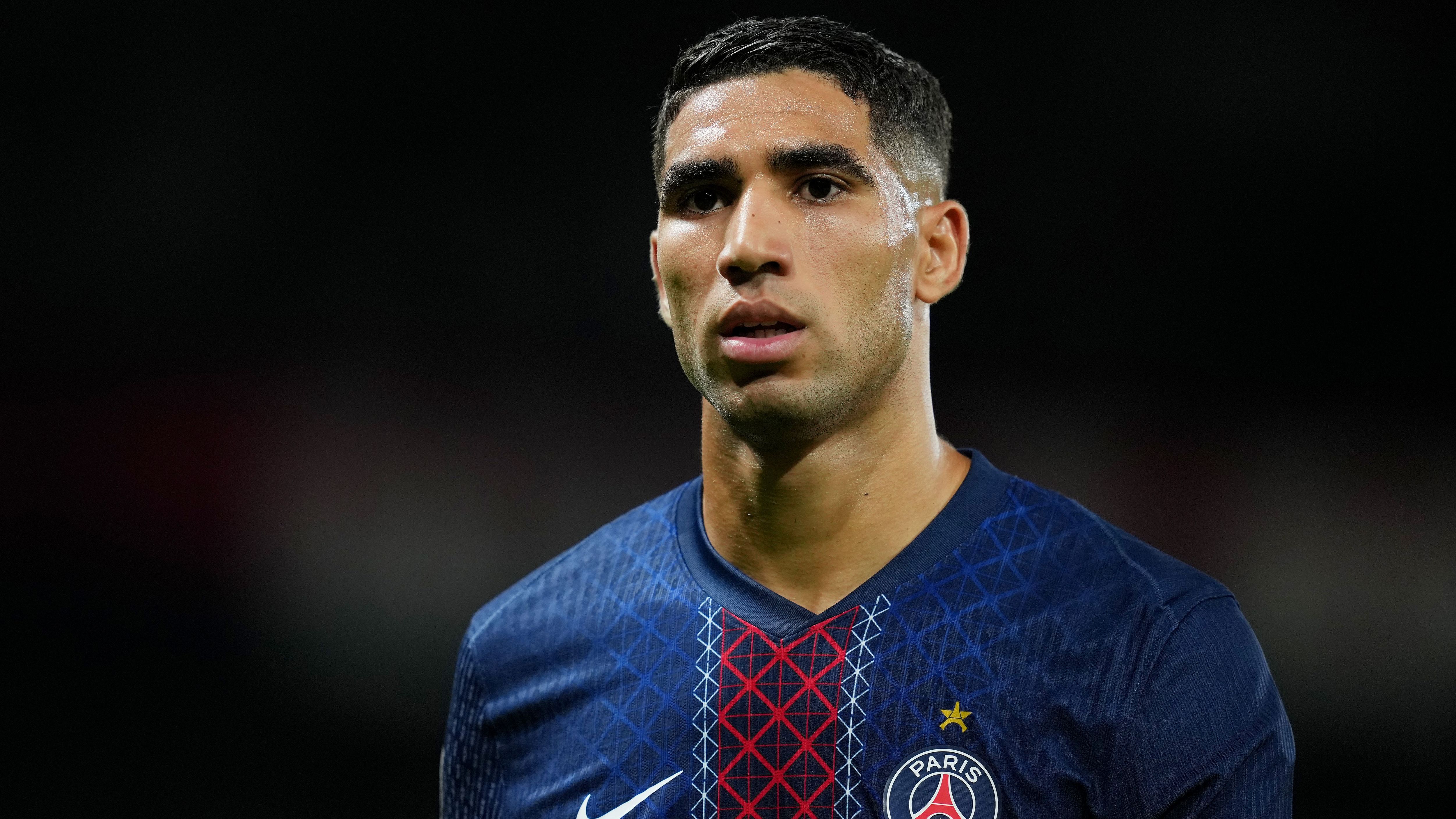 Real Madrid’s Pursuit of Achraf Hakimi: A Free Transfer Bid from PSG Before His Reversal Following Kylian Mbappé’s Move